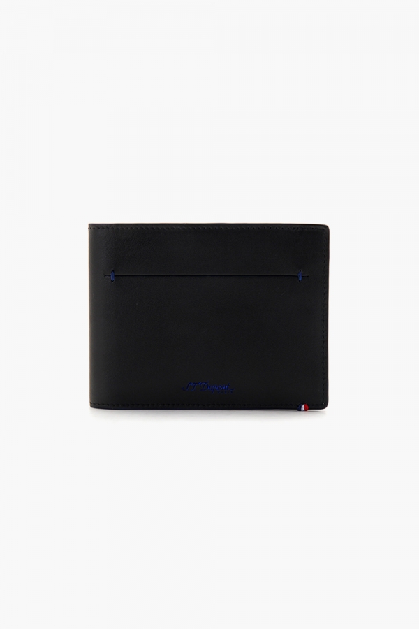 [신규할인] 라인D 슬림 7CC 지갑 블랙/블루 CI184000Z