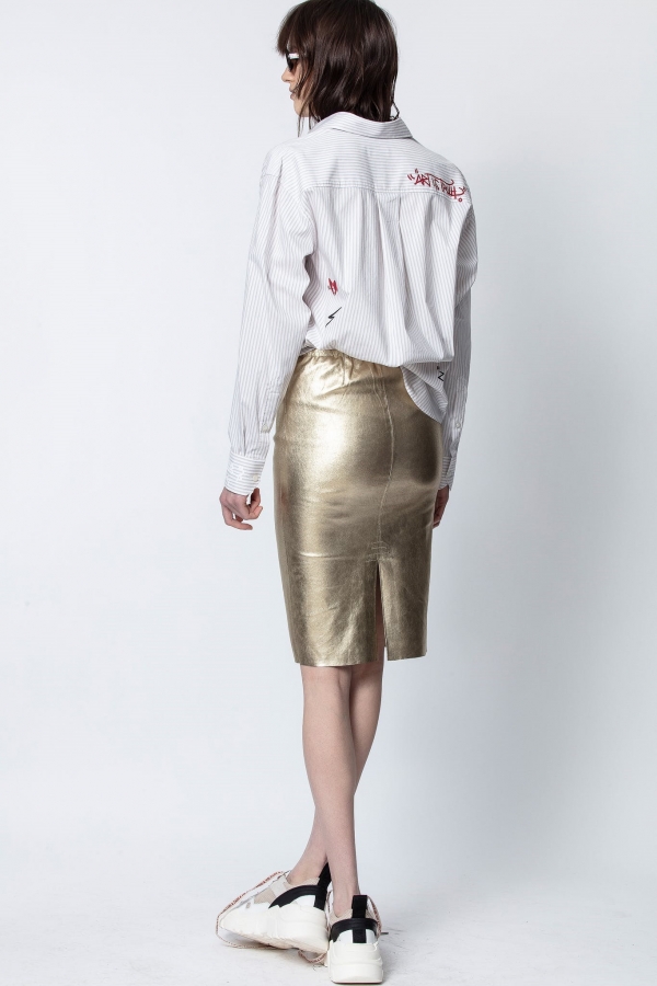Jaden Metal Skirt
