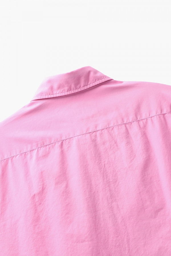 코튼솔리드 셔츠 핑크 RE0SMBASH302R38
