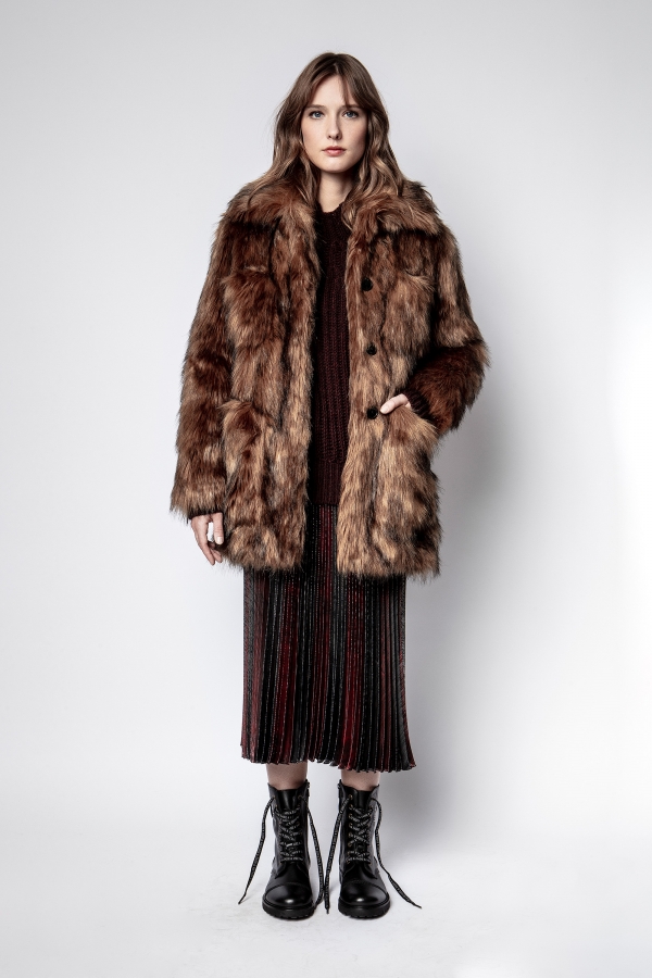 (블프특가)May Renard Fake Fur Coat