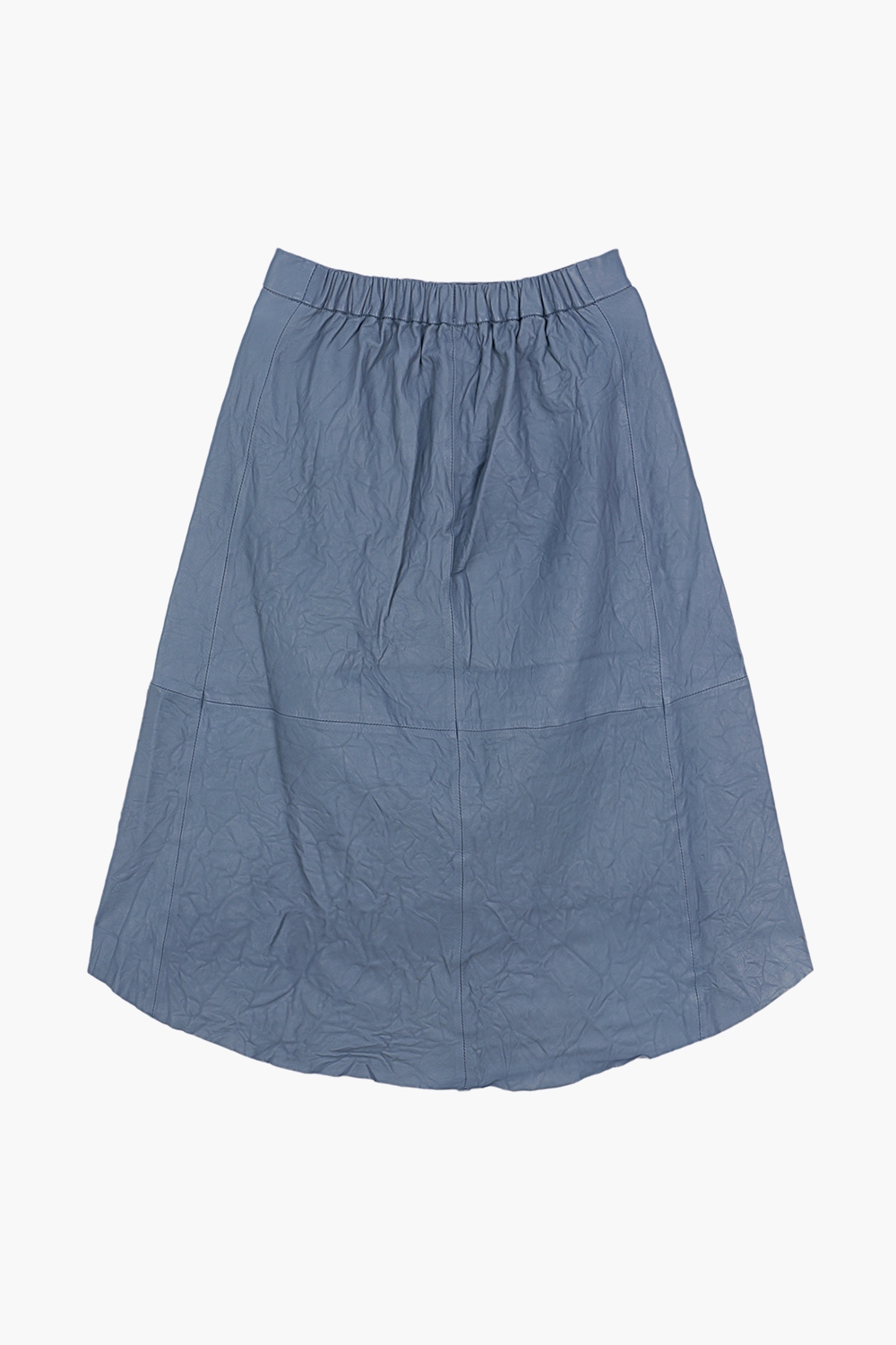 Joeslin Cuir Froisse Skirt