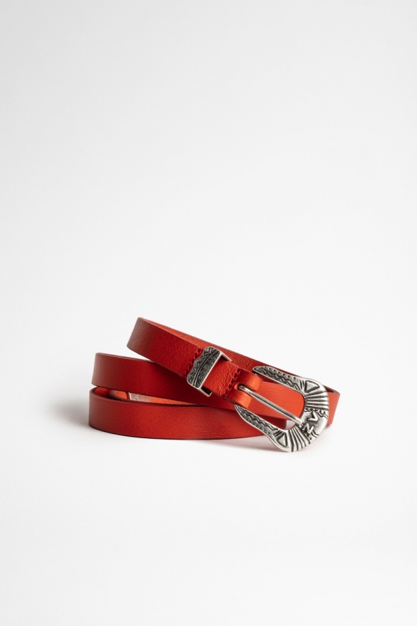 [02사이즈] Alta Smooth Leather Belt
