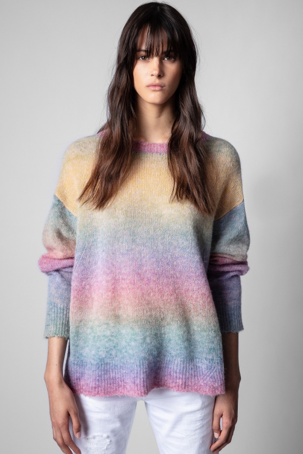 [01사이즈] Multicoloured Sunday Sweater