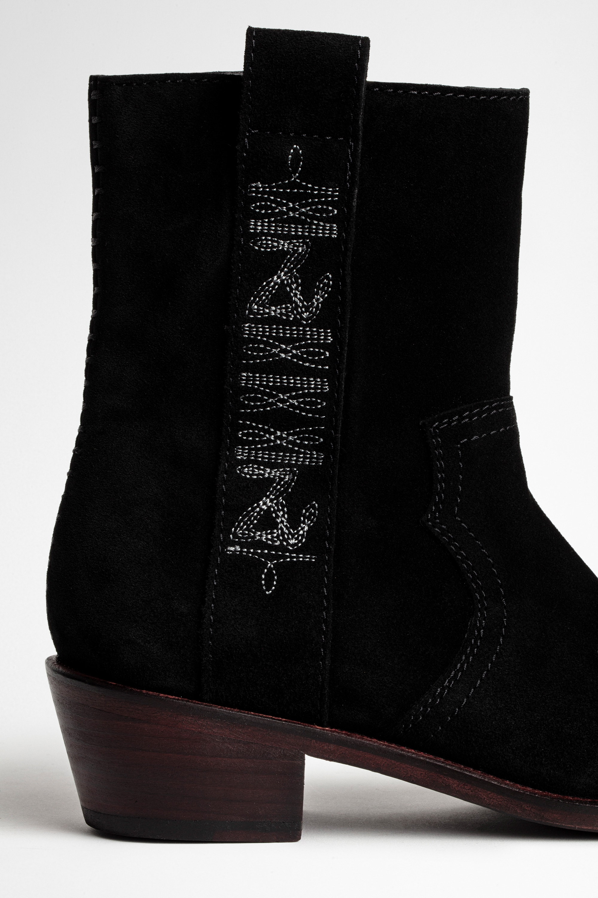 Pilar High Suede Ankle Boots