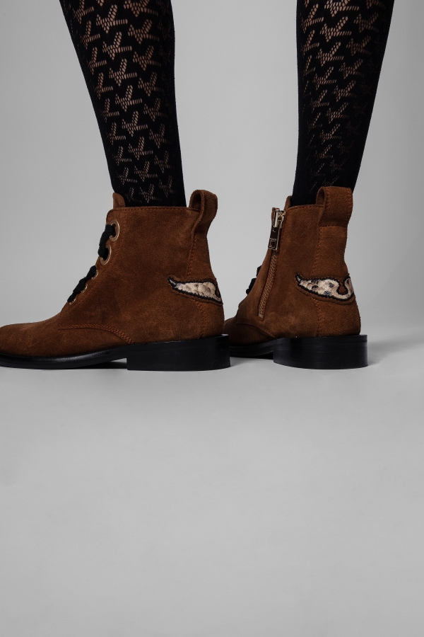 Laureen Suede Ankle Boots
