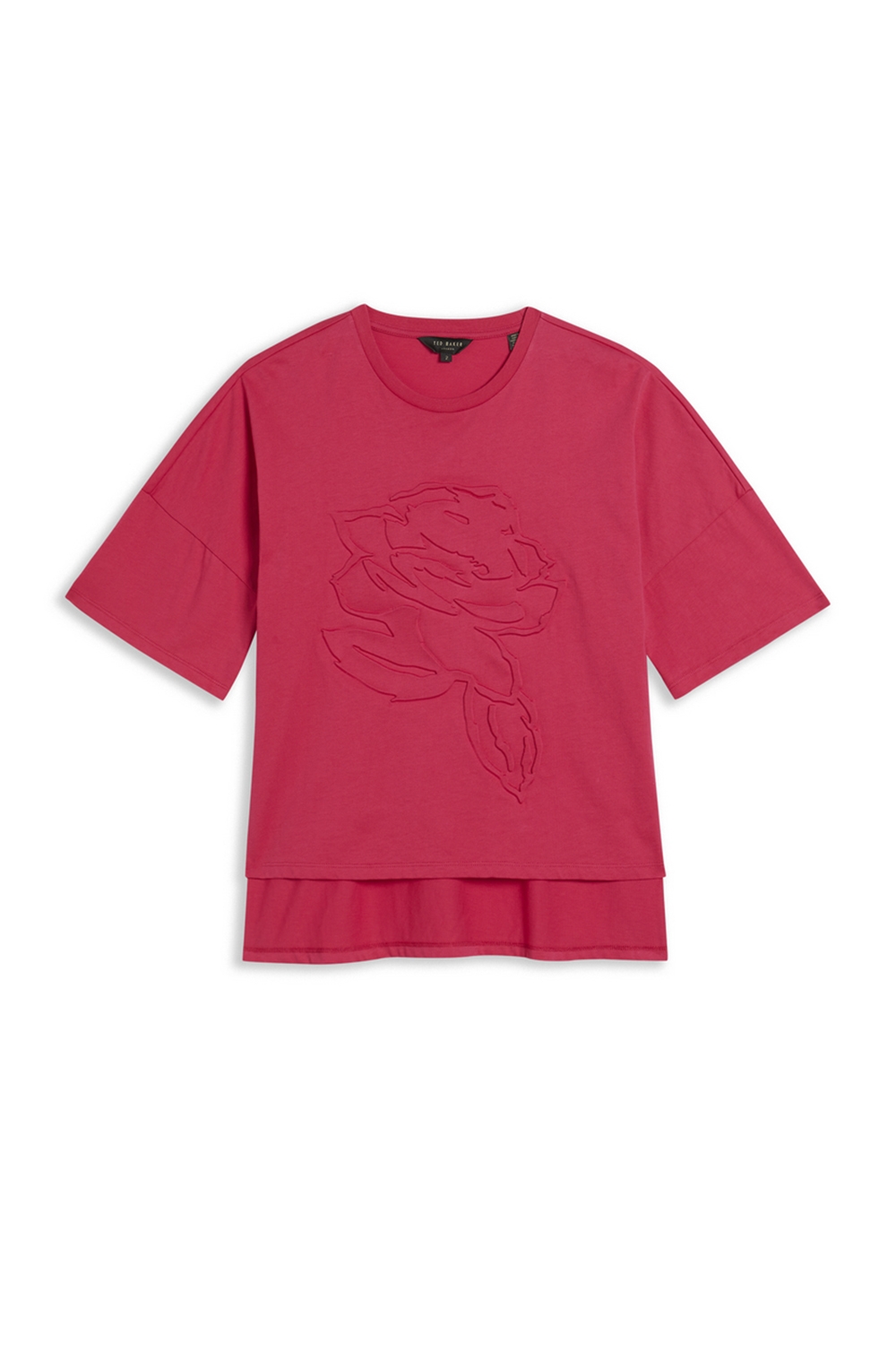 SANDYZ 플라워 티셔츠 KE2SFCTGW016K50