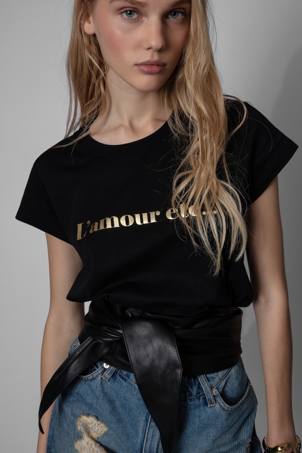 [XS사이즈] Woop L'amour etc T-shirt