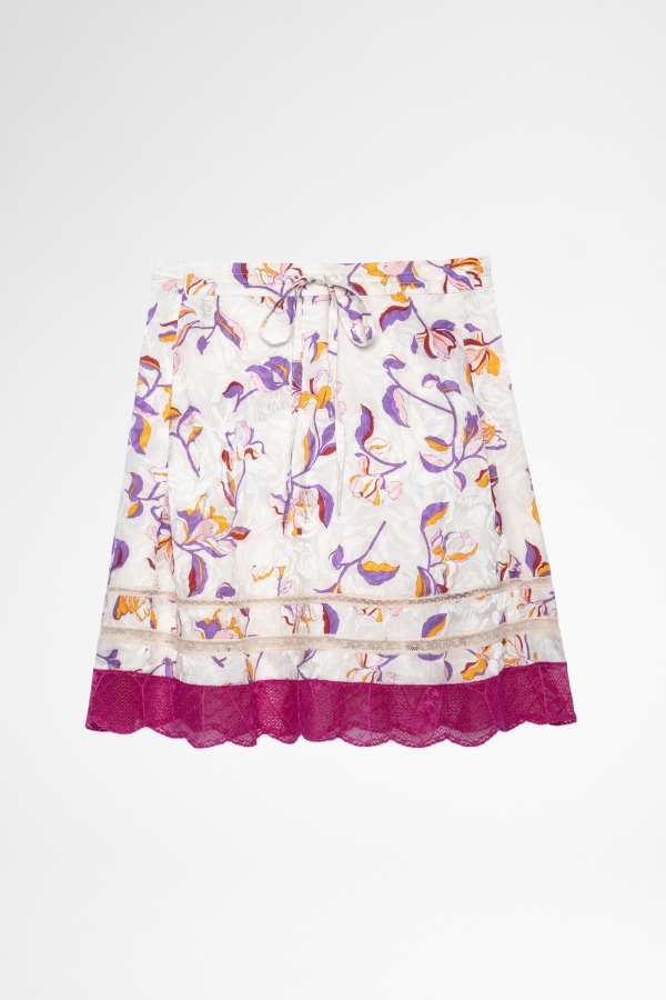 Jaelle Cut Flowers Skirt