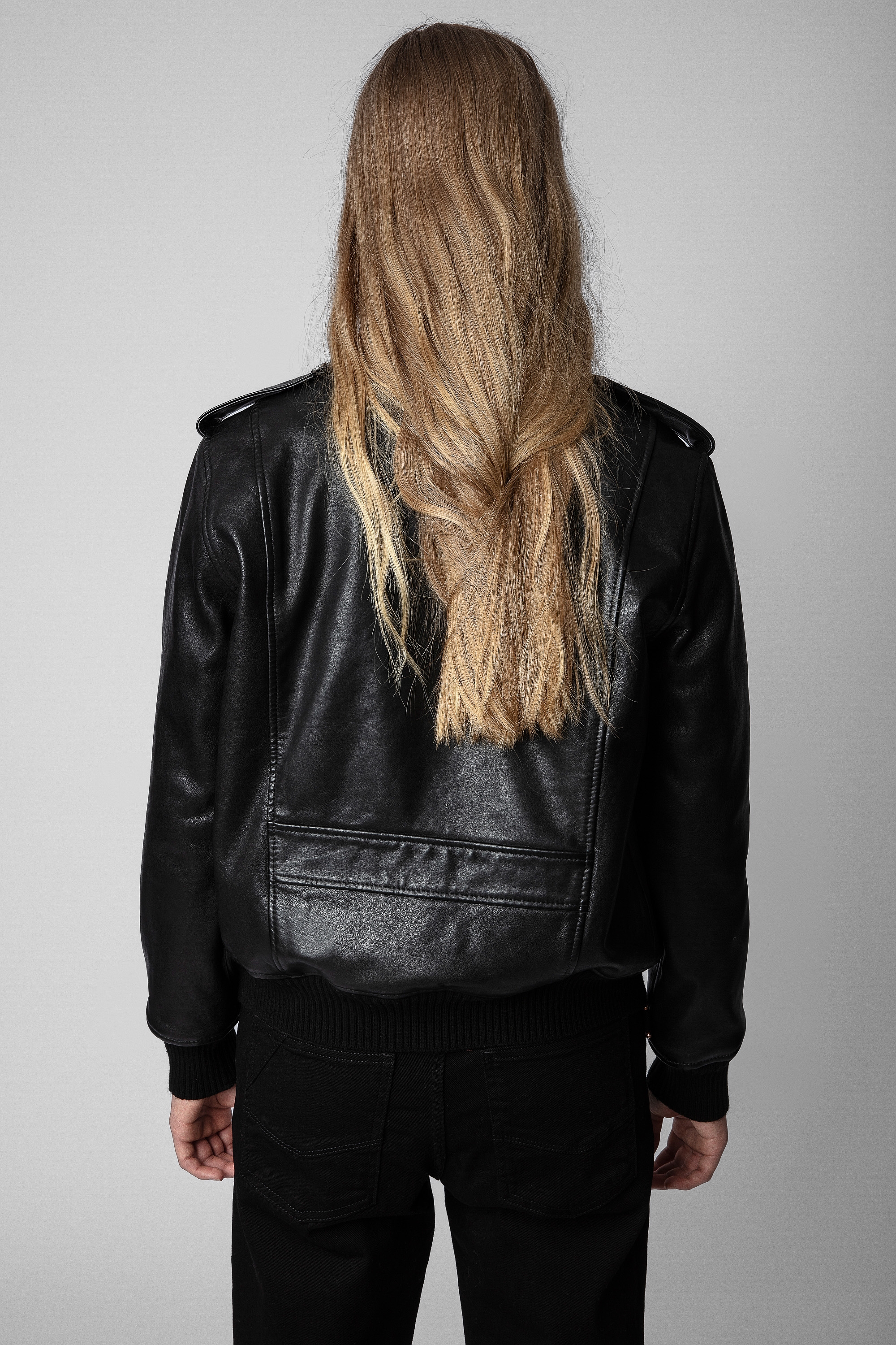 [00사이즈] Luka Leather Jacket