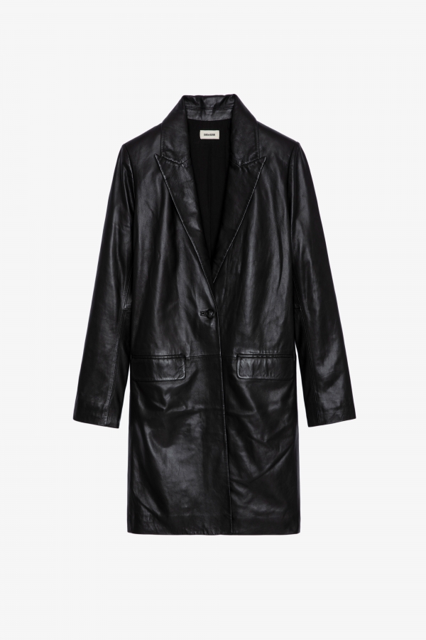Monarque Leather Coat