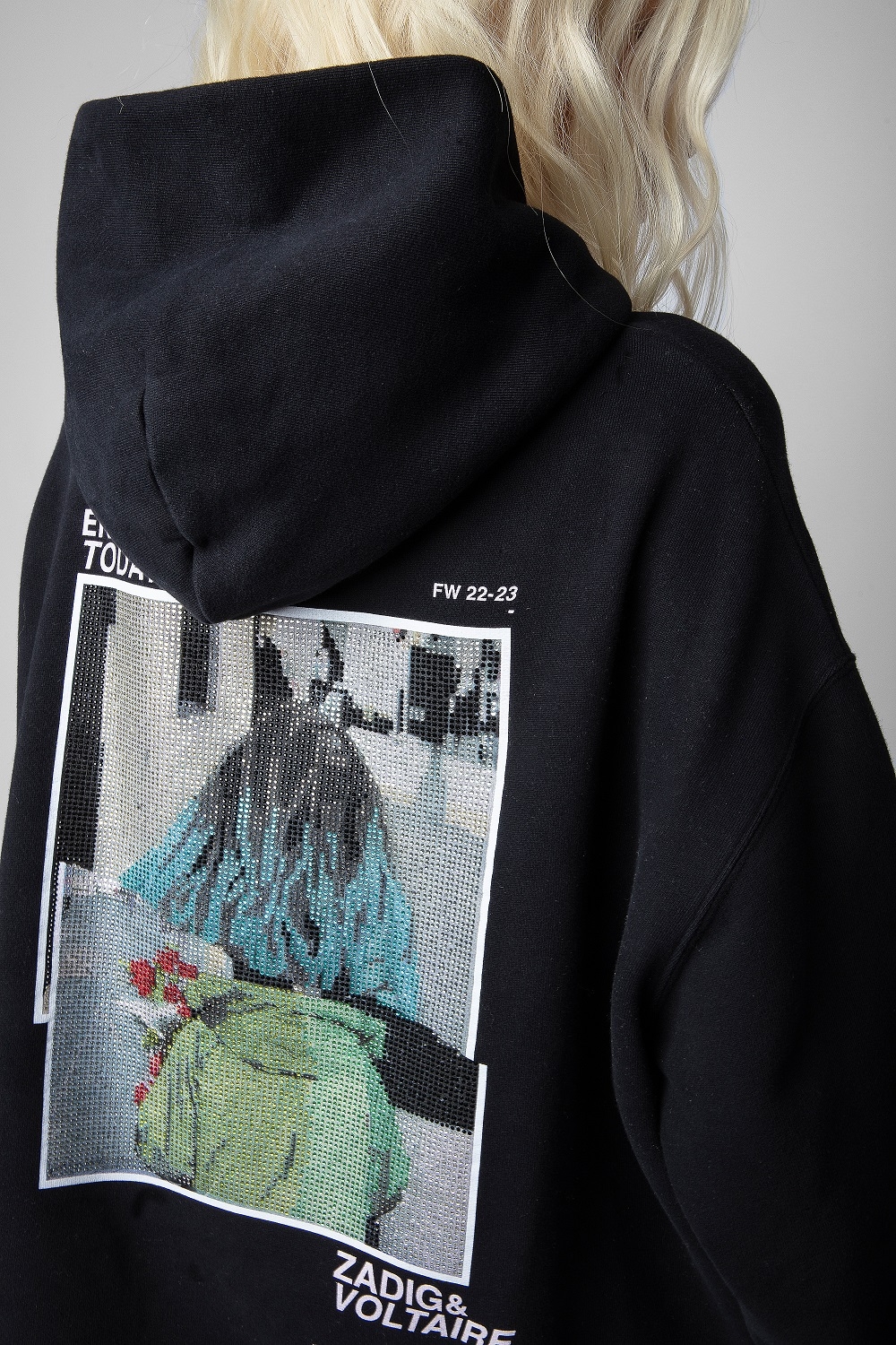 [01사이즈] Mona Photoprint Sweatshirt