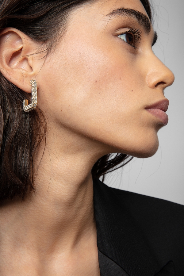 Cecilia Strass Earrings