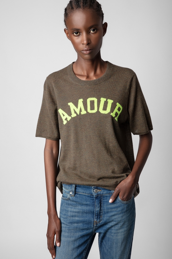 Ida Amour Knit T-Shirt