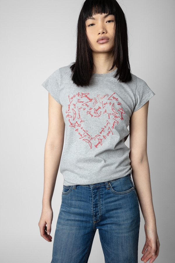 Skinny Heart Valentine T-Shirt
