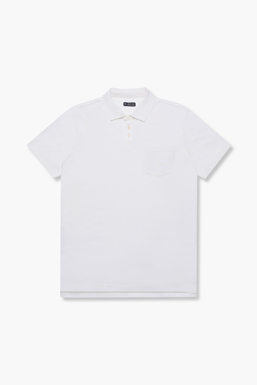 코튼 폴로 반소매 티셔츠 화이트 RE3SMBAPO501R01