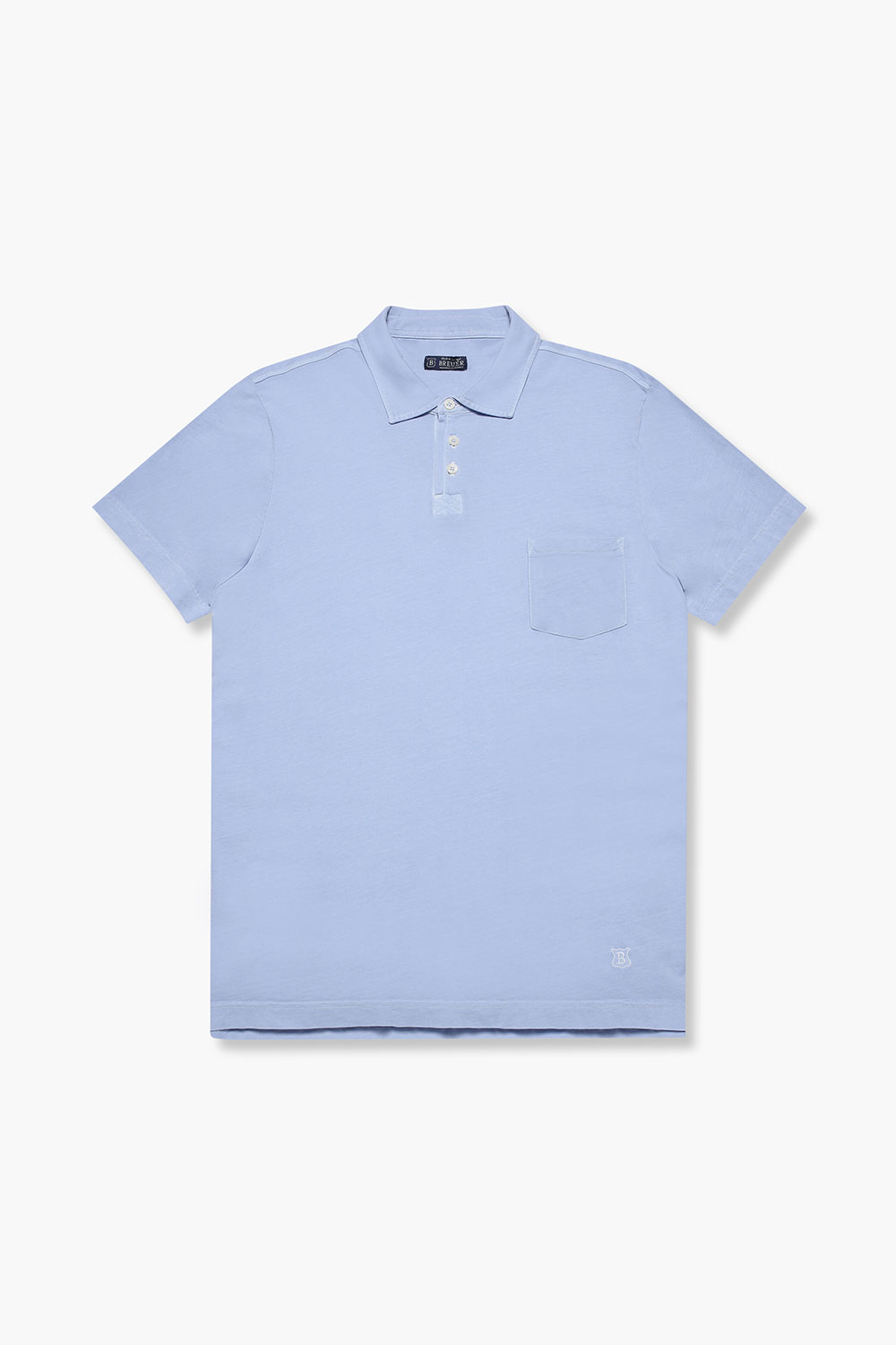 코튼 폴로 반소매 티셔츠 블루 RE3SMBAPO501R62