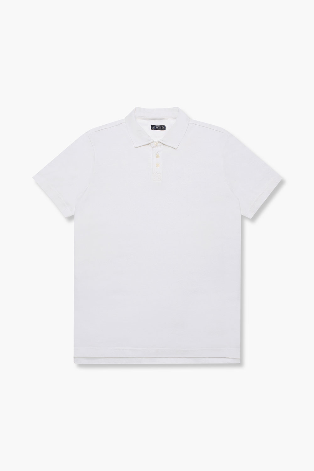 코튼 폴로 반소매 티셔츠 (노포켓) 화이트 RE3SMBAPO502R01