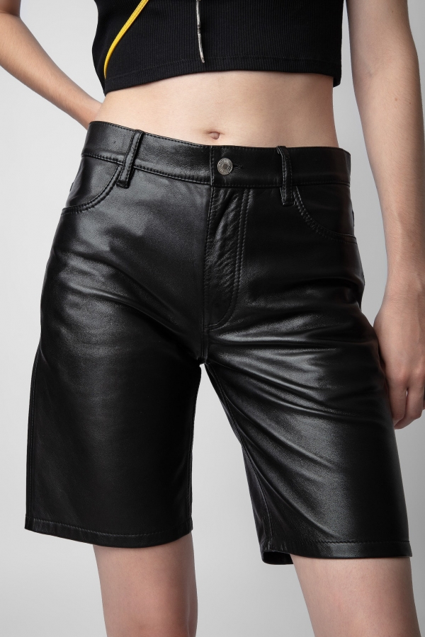 Sady Leather Shorts